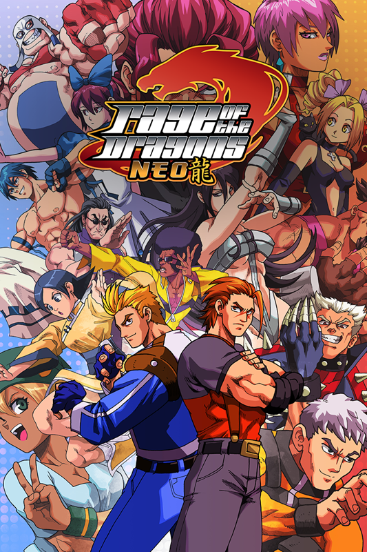 Game cover: Rage of the Dragons Neo