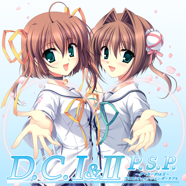 Game cover: D.C.I＆II P.S.P.: Da Capo I & II - Plus Situation Portable