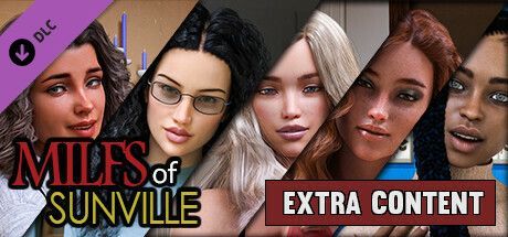 Game cover: MILFs of Sunville: Extra Content