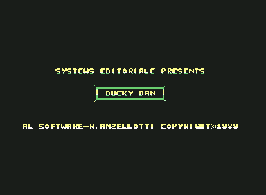 Game cover: Ducky Dan