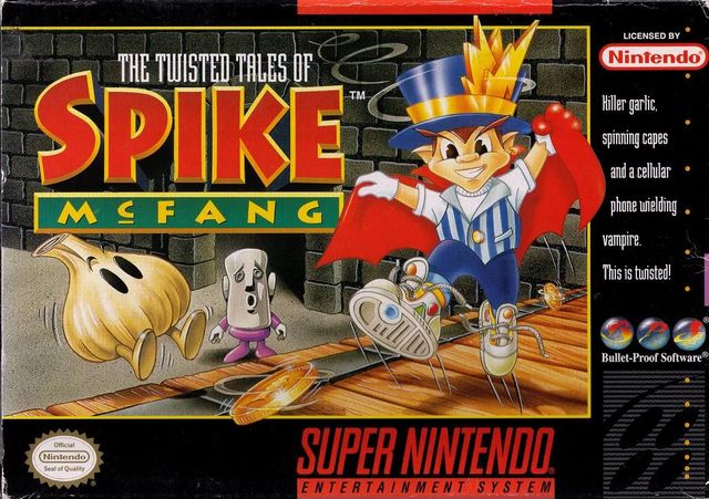 Game cover: The Twisted Tales of Spike McFang