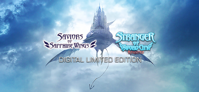 Game cover: Saviors of Sapphire Wings / Stranger of Sword City Revisited: Digital Limited Edition