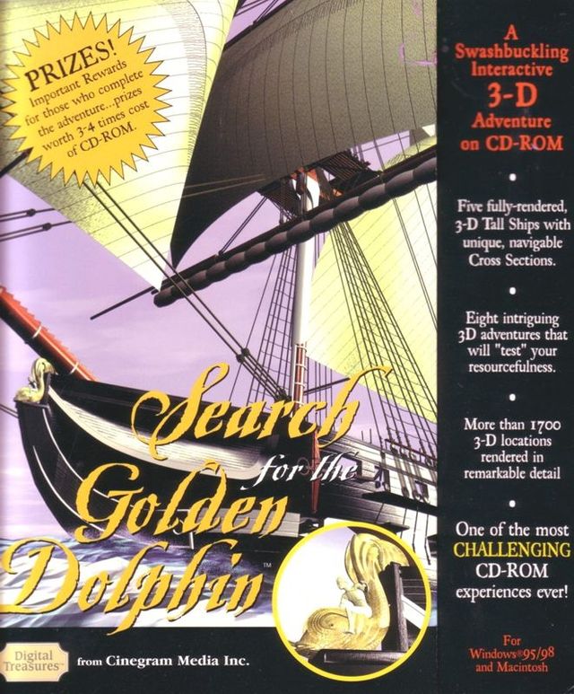 Game cover: Search for the Golden Dolphin