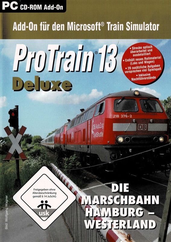 Game cover: ProTrain 13 Deluxe: The Marschbahn • Hamburg - Westerland