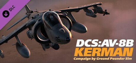 Game cover: DCS: AV-8B Kerman - Campaign by Ground Pounder Sims