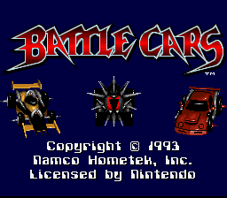 Game cover: Battle Cars