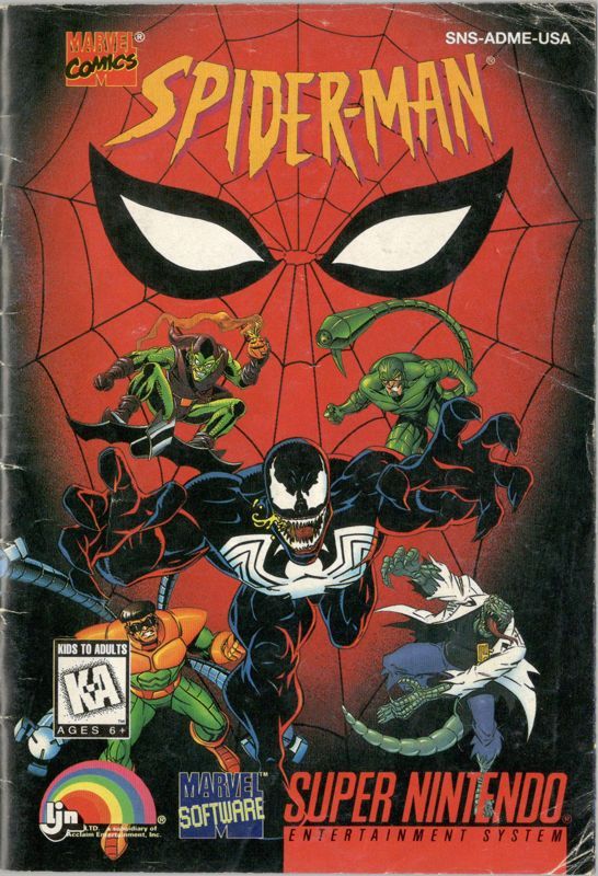 Game cover: Spider-Man