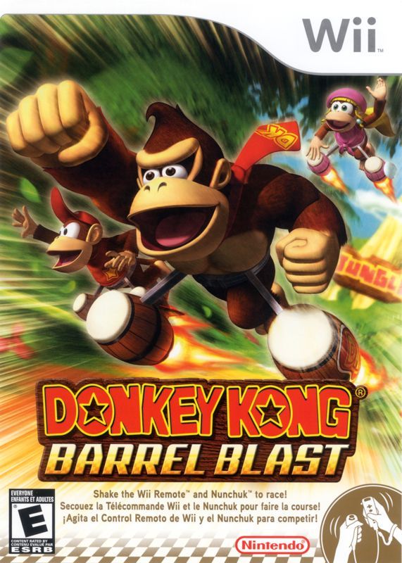 Game cover: Donkey Kong Barrel Blast
