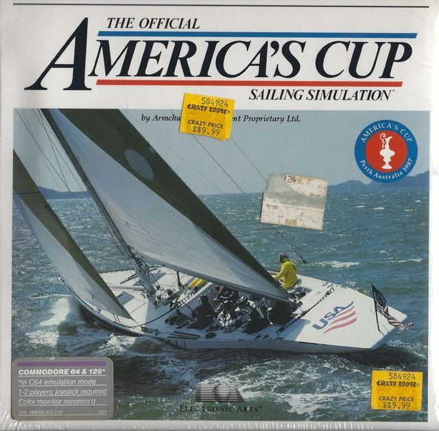 Game cover: The Official America's Cup Sailing Simulation