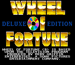 Game cover: Wheel of Fortune: Deluxe Edition