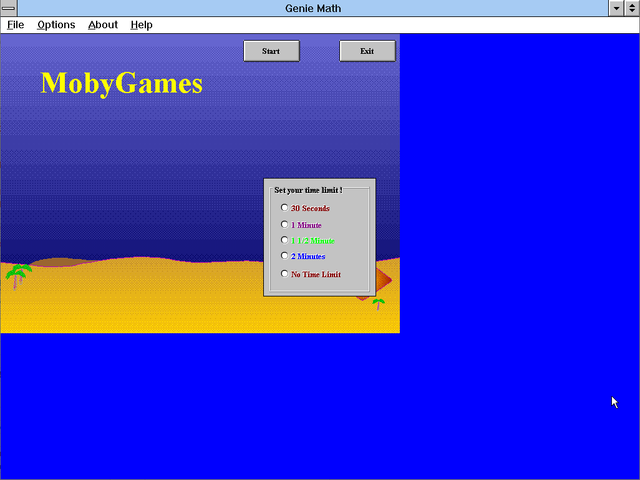 Game cover: Genie Math