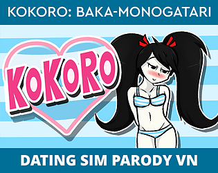 Game cover: Kokoro: Baka-Monogatari