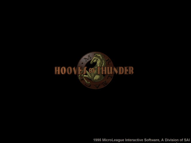 Game cover: Hooves of Thunder!