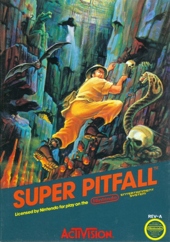 Game cover: Super Pitfall