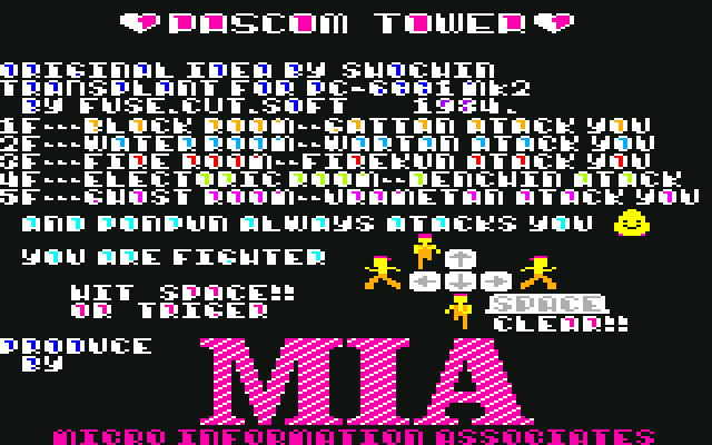 Game cover: Pascon Tower