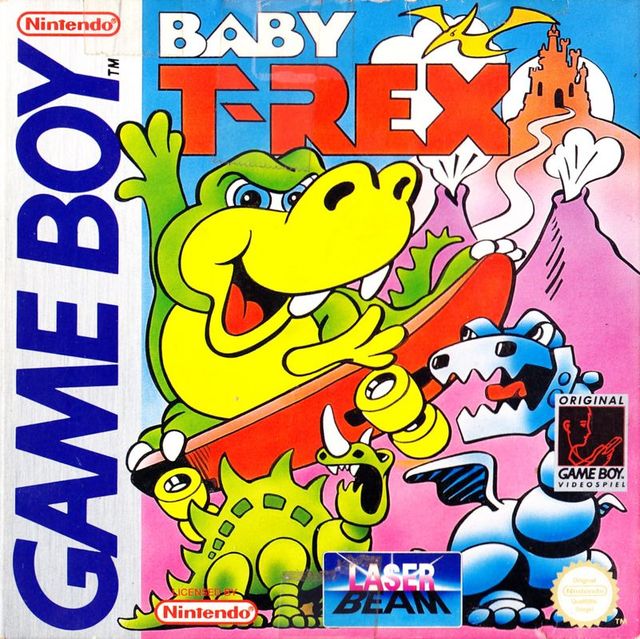 Game cover: We're Back: A Dinosaur Story