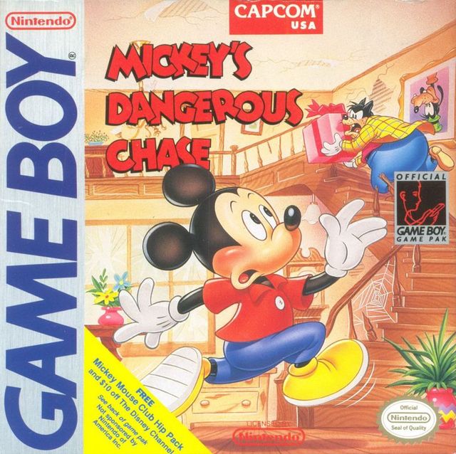 Game cover: Mickey's Dangerous Chase