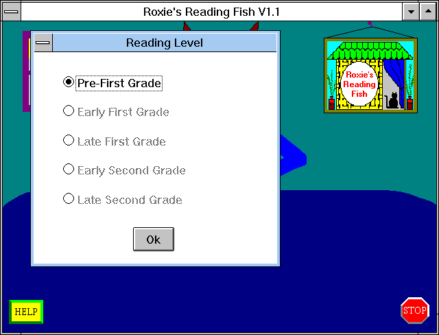Game cover: Roxie's Reading Fish