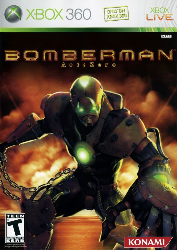 Game cover: Bomberman: Act:Zero