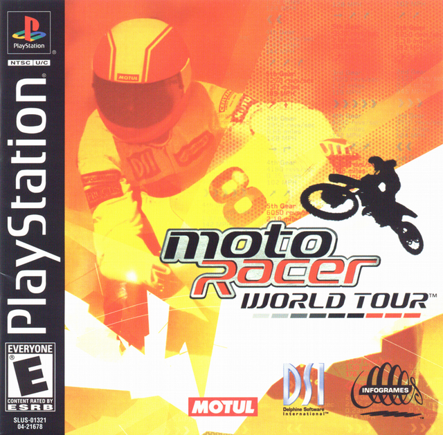 Game cover: Moto Racer World Tour