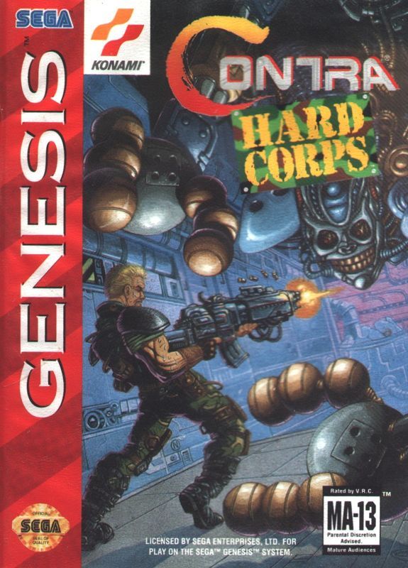 Game cover: Contra Hard Corps