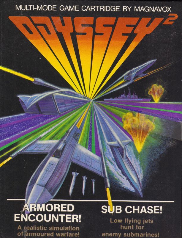 Game cover: Armored Encounter! / Sub Chase!
