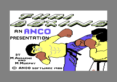 Game cover: Thai Boxing