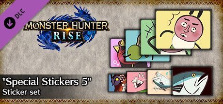 Game cover: Monster Hunter: Rise - "Special Stickers 5" Sticker set