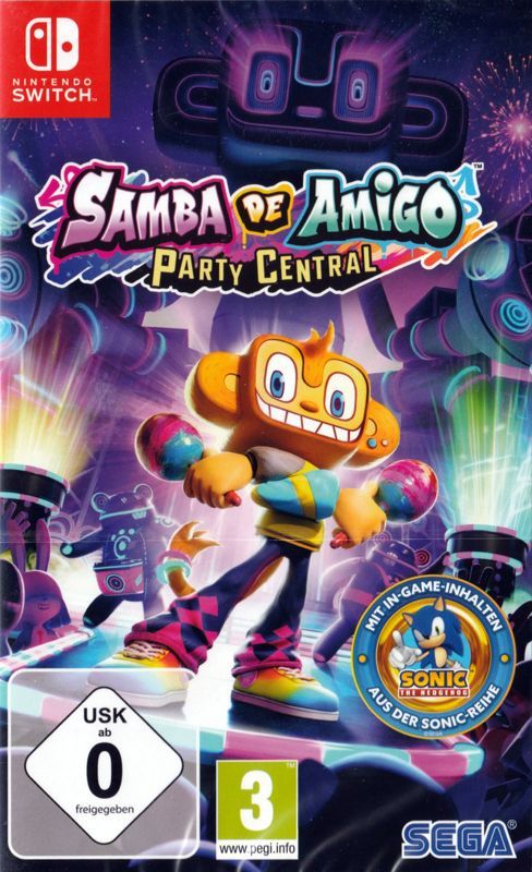 Game cover: Samba de Amigo: Party Central