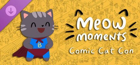 Game cover: Meow Moments: Comic Cat Con