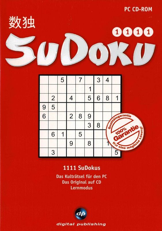 Game cover: 1111 SuDoku