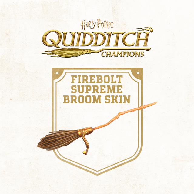 Game cover: Harry Potter: Quidditch Champions - Firebolt Supreme Broom Skin
