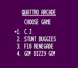 Game cover: Quattro Arcade