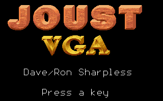 Game cover: Joust VGA