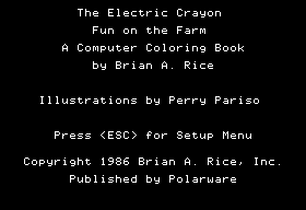 Game cover: Electric Crayon: Fun on the Farm