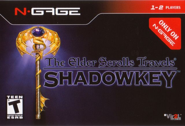 Game cover: The Elder Scrolls Travels: Shadowkey