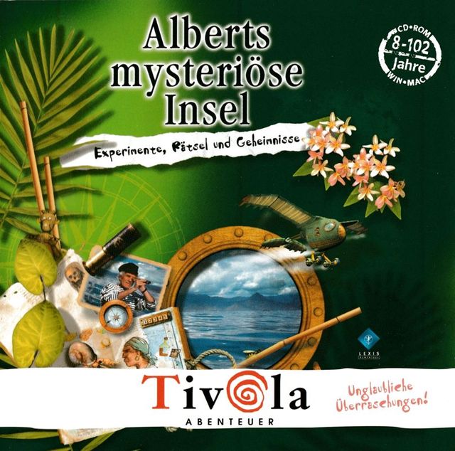 Game cover: Uncle Albert's Mysterious Island