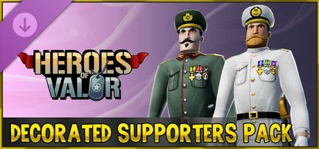 Game cover: Heroes of Valor: Decorated Supporter Pack
