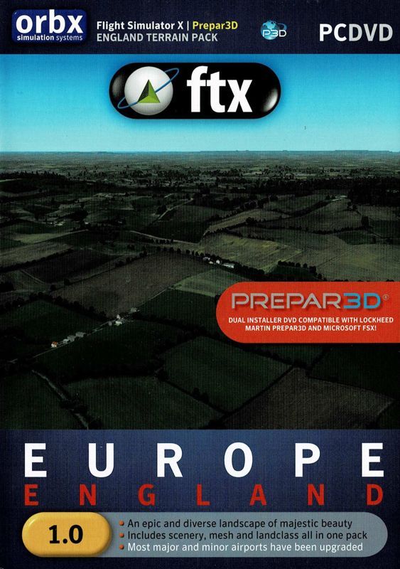 Game cover: FTX Europe: England