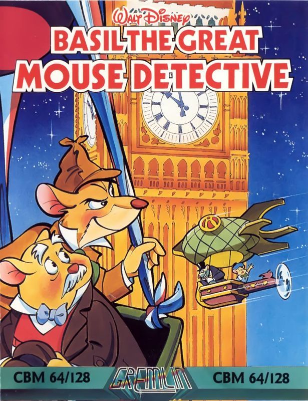 Game cover: Basil the Great Mouse Detective