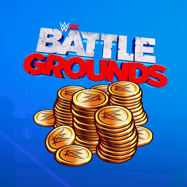 Game cover: WWE 2K Battlegrounds: 4100 Golden Bucks