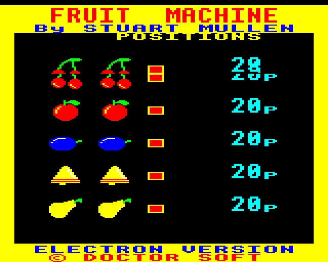 Game cover: Fruit Machine