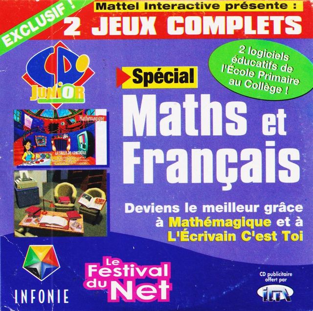 Game cover: Spécial Maths et Français: Mathémagique/L'Écrivain C'est Toi