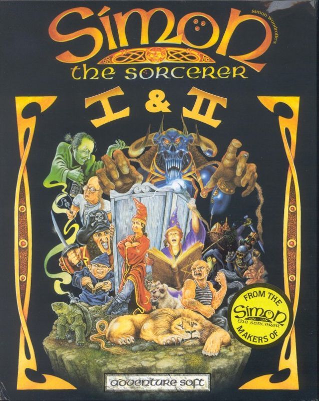 Game cover: Simon the Sorcerer I & II