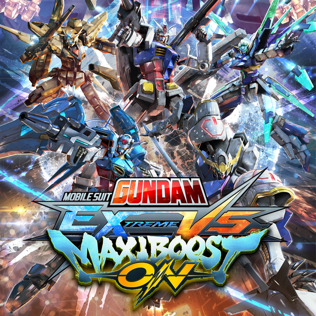 Game cover: Mobile Suit Gundam Extreme vs. Maxiboost On
