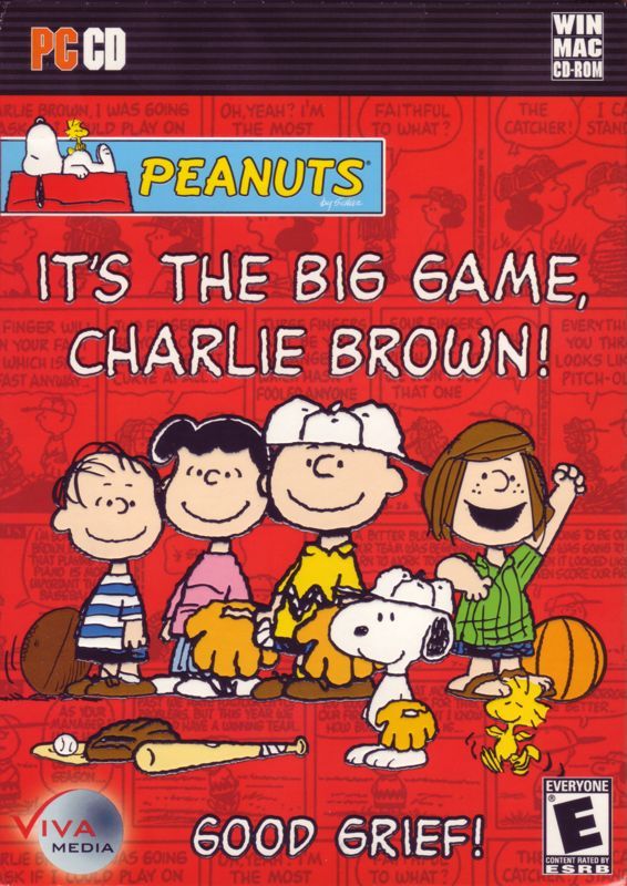 Game cover: Peanuts: It's the Big Game, Charlie Brown!