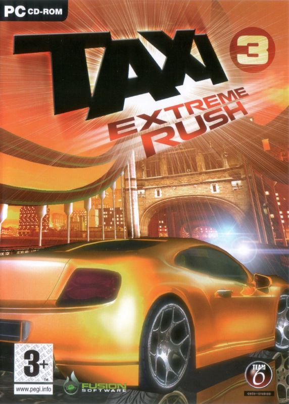Game cover: Taxi 3: Extreme Rush