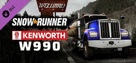 Game cover: SnowRunner: Kenworth W990