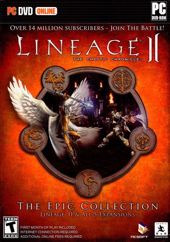 Game cover: Lineage II: The Epic Collection