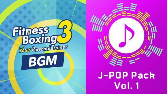 Game cover: Fitness Boxing 3: J-pop Pack Vol. 1
